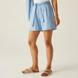 Regatta Damskie spodenki Sabela II Niebieski, Rozmiar: 36 - Spodnie sportowe damskie - miniaturka - grafika 1