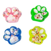 Zabawki sensoryczne - Kocia Łapka Brokat 7x6,5cm mix Madej - zabawka - miniaturka - grafika 1