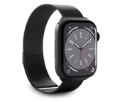Akcesoria do smartwatchy - Puro MILANESE watch band for Apple Watch 42-44-45-49m, black - miniaturka - grafika 1