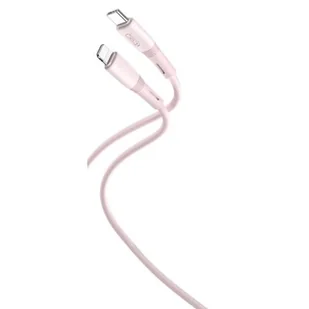 XO Kabel NB-Q226A USB-C - Lightning 1m 27W różowy - Kable USB - miniaturka - grafika 1