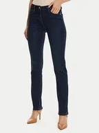 Spodnie damskie - Morgan Jeansy 221-PDROIT Niebieski Slim Fit - miniaturka - grafika 1