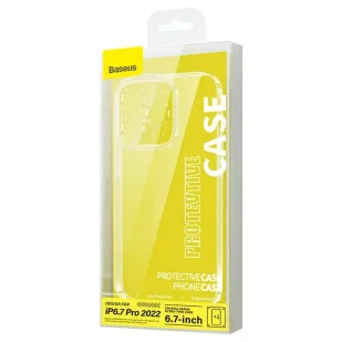Zestaw ochronny Baseus Crystal przeźroczyste etui i szkło hartowane do iPhone 14 Pro Max - Etui i futerały do telefonów - miniaturka - grafika 7