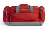 Torby męskie - Sportowa TORBA Podróżna Bagaż Podręczny Pojemna 65L STAMINA 7170 CZERWONA - miniaturka - grafika 1