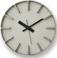 Zegary - Zegar ścienny Edge S aluminium - miniaturka - grafika 1