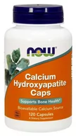 Stawy, mięśnie, kości - Now Foods Calcium Hydroxyapatite Hydroksyapatyt wapnia Suplement diety 120 kaps. - miniaturka - grafika 1