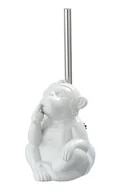 Akcesoria do wc - Ceramiczna szczotka do WC Wenko Monkey Quiet - miniaturka - grafika 1
