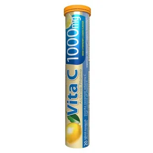 Activlab Vita C 1000mg 20tabs - Witaminy i minerały dla sportowców - miniaturka - grafika 1