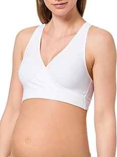 Medela Damski biustonosz Reggiseno Gravidanza E Allattamento, biały, M - Biustonosze - miniaturka - grafika 1