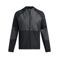 Kurtki damskie - Damska kurtka do biegania Under Armour UA Launch Elite Cw Jacket - czarna - UNDER ARMOUR - miniaturka - grafika 1