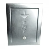 Piorunochrony - Obudowa uziemienia MGOMS-01 podtynkowa skrzynka probiercza ocynkowana XBS - miniaturka - grafika 1