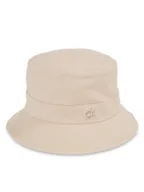 Czapki damskie - Calvin Klein Kapelusz Monogram Bucket K60K612913 Beżowy - miniaturka - grafika 1