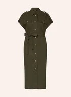 Sukienki - Barbour International Sukienka Koszulowa Harlow Z Lnem gruen - miniaturka - grafika 1