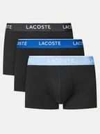 Majtki męskie - Lacoste Komplet 3 par bokserek 5H1297 Czarny - miniaturka - grafika 1