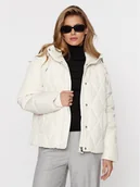 Kurtki damskie - Lee Kurtka zimowa 112341600 Écru Relaxed Fit - miniaturka - grafika 1