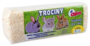CHICO trociny dla gryzoni MIĘKKIE zapachowe 12-14L Cytryna - Podłoże dla gryzoni - miniaturka - grafika 1