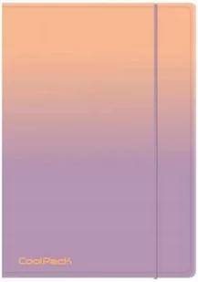 Patio Teczka na gumkę A4 Coolpack Gradient Berry - Teczki i skoroszyty - miniaturka - grafika 1