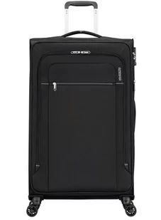 Poszerzana walizka duża American Tourister Crosstrack - black/grey - Walizki - miniaturka - grafika 1