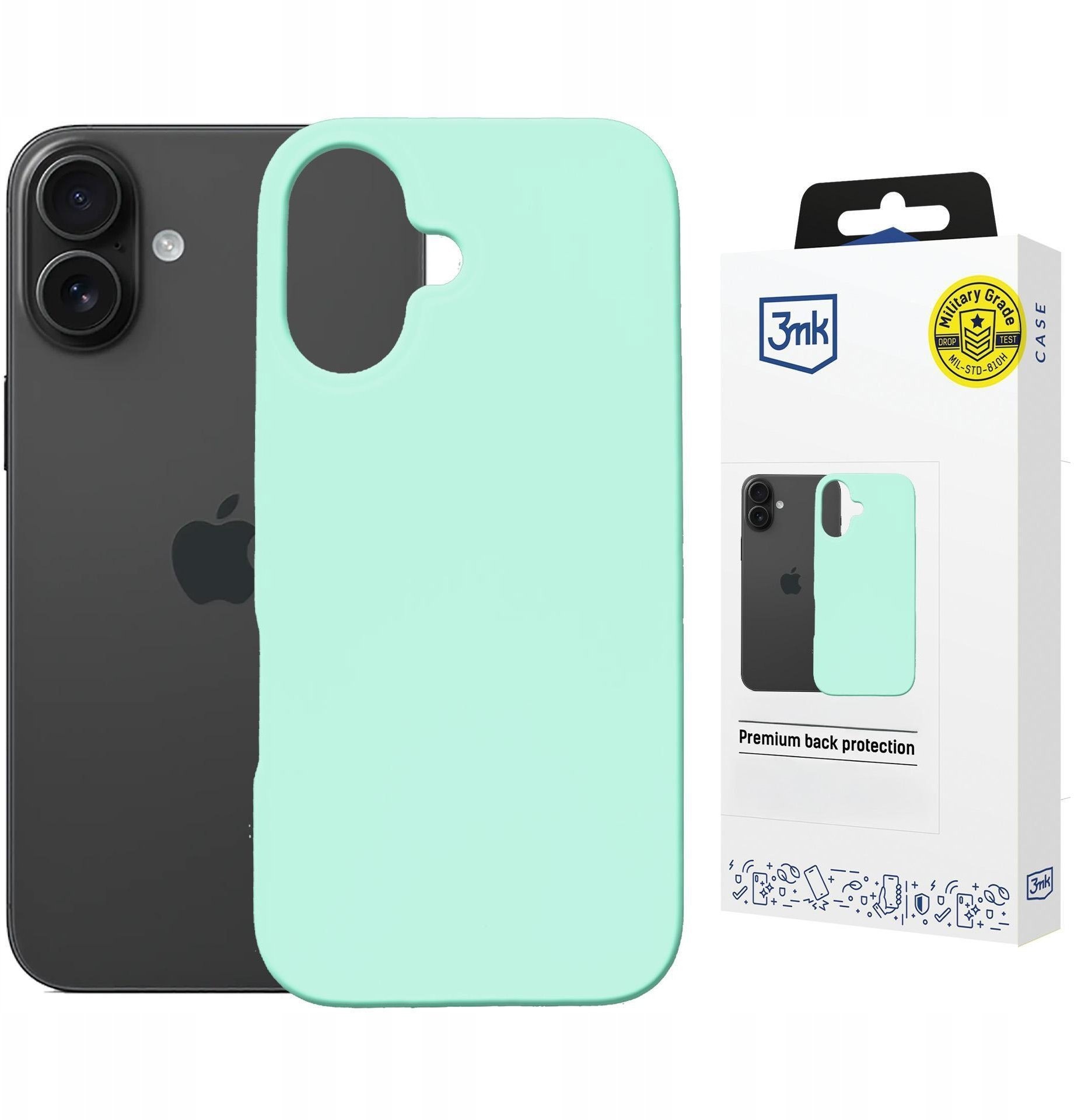 3MK Apple iPhone 16 Plus - 3mk Hardy Mellow MagCase Teal