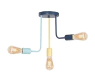 Wyposażenie pokoiku dziecięcego - Dziecięcy żyrandol natynkowy CANDELA 3xE27/60W/230V - miniaturka - grafika 1