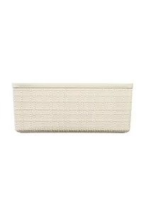 Koszyk Curver ecru dł. 36cm x szer. 28cm x wys. 15cm - Pudła i pojemniki do przechowywania - miniaturka - grafika 2