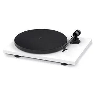 Pro-Ject E1 - Gramofon z wkładką OM5e Biały - Gramofony - miniaturka - grafika 1