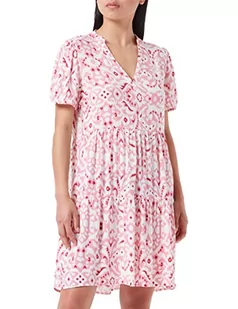 ONLY Onlnova Life S/S Thea Dress Aop Ptm sukienka letnia Kobiety, Morning Glory/Aop:304 Candy Ikat, L - Sukienki - miniaturka - grafika 1