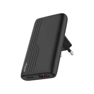 Ładowarki do telefonów - Ładowarka sieciowa Allity GaN PD QC ATC-02-65WAC 1x USB-C + 1x USB-A 65W czarna - miniaturka - grafika 1
