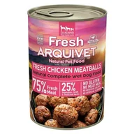 Mokra karma dla psów - Arquivet Fresh klopsiki z kurczaka w sosie 400g - miniaturka - grafika 1