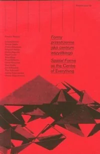 Ekspektatywa 7. Formy przestrzenne jako centrum wszystkiego - Fundacja Bęc Zmiana - Książki o kulturze i sztuce - miniaturka - grafika 1