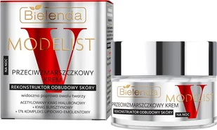 BIELENDA V-MODELIST Przeciwzmarszczkowy krem - rekonstruktor odbudowy skóry na noc 50 ml - Kremy do twarzy - miniaturka - grafika 1