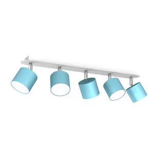 Milagro Lampa sufitowa DIXIE BLUE 5xGX53 MLP7608 - Lampy sufitowe - miniaturka - grafika 2