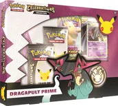 Czasopisma - Zestaw karty Pokemon TCG: Celebrations Dragapult Prime Collections Box - miniaturka - grafika 1