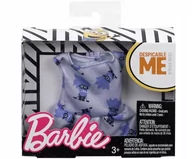 Lalki dla dziewczynek - Mattel Barbie Top Minionki Lawendowy FLP40 FLP48 - miniaturka - grafika 1