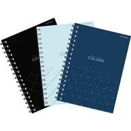 Zeszyty szkolne - Kołozeszyt A6 80k kratka COLORS 400169231 TOP 2000 - miniaturka - grafika 1