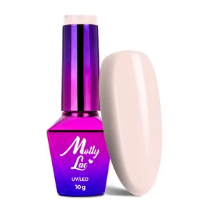 Molly Lac Lakier hybrydowy Mollylac Silk & Cotton Secret Fur 10 ml Nr 360 - Lakiery hybrydowe - miniaturka - grafika 1