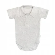 Body dla niemowląt - MAMATTI body polo kr. rękaw 86 BOSS BP7795 - miniaturka - grafika 1