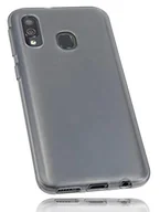 Etui i futerały do telefonów - mumbi Etui kompatybilne z telefonem Samsung Galaxy A40, przezroczyste, czarne - miniaturka - grafika 1