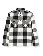 Koszule męskie - Blend Męska koszula Boxy Fit, 194007/Black, L - miniaturka - grafika 1