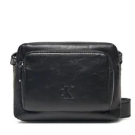 Torby męskie - Saszetka Calvin Klein Jeans Tumbled Camera Bag Pu K50K512988 Czarny - miniaturka - grafika 1