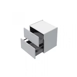 Defra Flou B50 Szafka łazienkowa 50x50x43,2 cm szary mat 259-B-05006 - Szafki łazienkowe - miniaturka - grafika 1