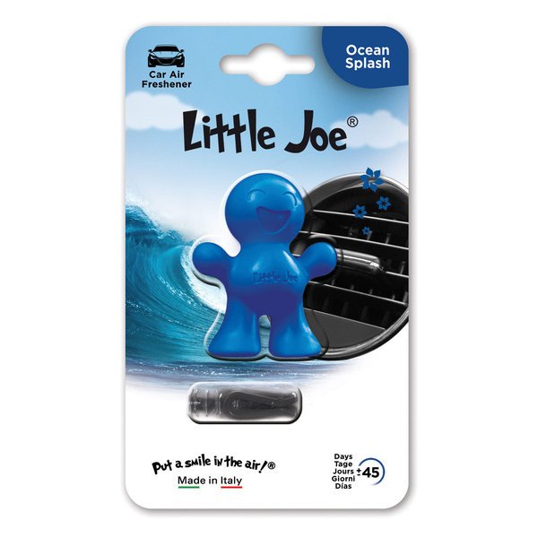 Odświeżacz auta samochodu zapach do kratki Ocean niebieski Little Joe 3D