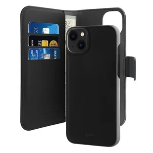 Etui Puro Wallet Detachable 2w1 do iPhone 13/14 Czarny - Etui i futerały do telefonów - miniaturka - grafika 4