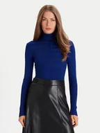 Swetry damskie - Morgan Golf 132-MENTOS.M Niebieski Slim Fit - miniaturka - grafika 1