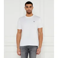 Koszulki męskie - Calvin Klein Jeans T-shirt SERIF - miniaturka - grafika 1