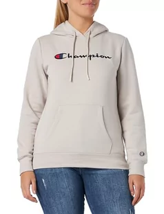 Champion Legacy American Classics W-Light Powerblend Fleece Damska bluza z kapturem, Srebrny Szary, XL - Bluzy damskie - miniaturka - grafika 1