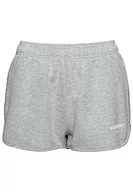 Bluzy damskie - Superdry Code Core Sport Sweatshort Bluza damska, Szary Marl, 32 - miniaturka - grafika 1