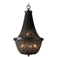 Lampy sufitowe - Cosmo Light Lampa wisząca - CosmoLight - Roma P04543BK - miniaturka - grafika 1
