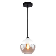 Lampy sufitowe - Altavola Design Lampa Manhattan Chic 1 White/Amber 122958 - miniaturka - grafika 1