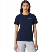 Koszulki i topy damskie - Koszulka damska Champion SS Tee granatowa 117535 BS501 M - miniaturka - grafika 1