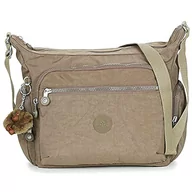 Torebki damskie - Kipling Damskie torby na ramię Gabbie, beżowy - beżowy (True Beige) - 35.5 x 30 x 18.5 cm - miniaturka - grafika 1